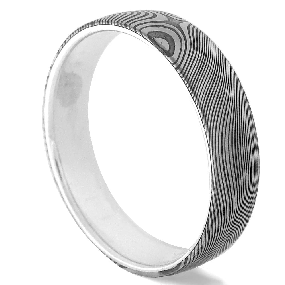 Damastring aus Torsionsdamast